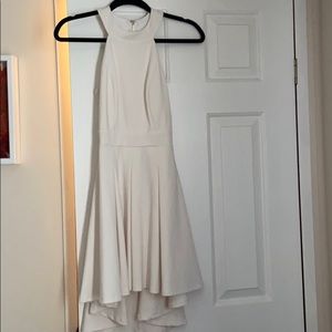 white formal dress
